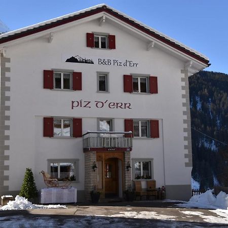 B&B Piz D'Err Tinzen Buitenkant foto